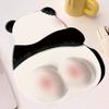 Kawaii Pink Panda Mouse Pad Silicone Wrist Mouse Pad Cute Non Slip Computer Office High-End Mouse Pads For Girls