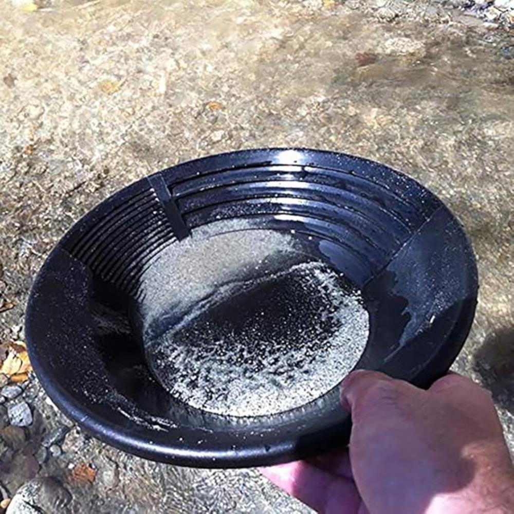 Plastic Gold Washing Pan Prospecting Gold Bowl Basin Mining Riffle Dredging Prospecting River Tool Mine River Panning Kit