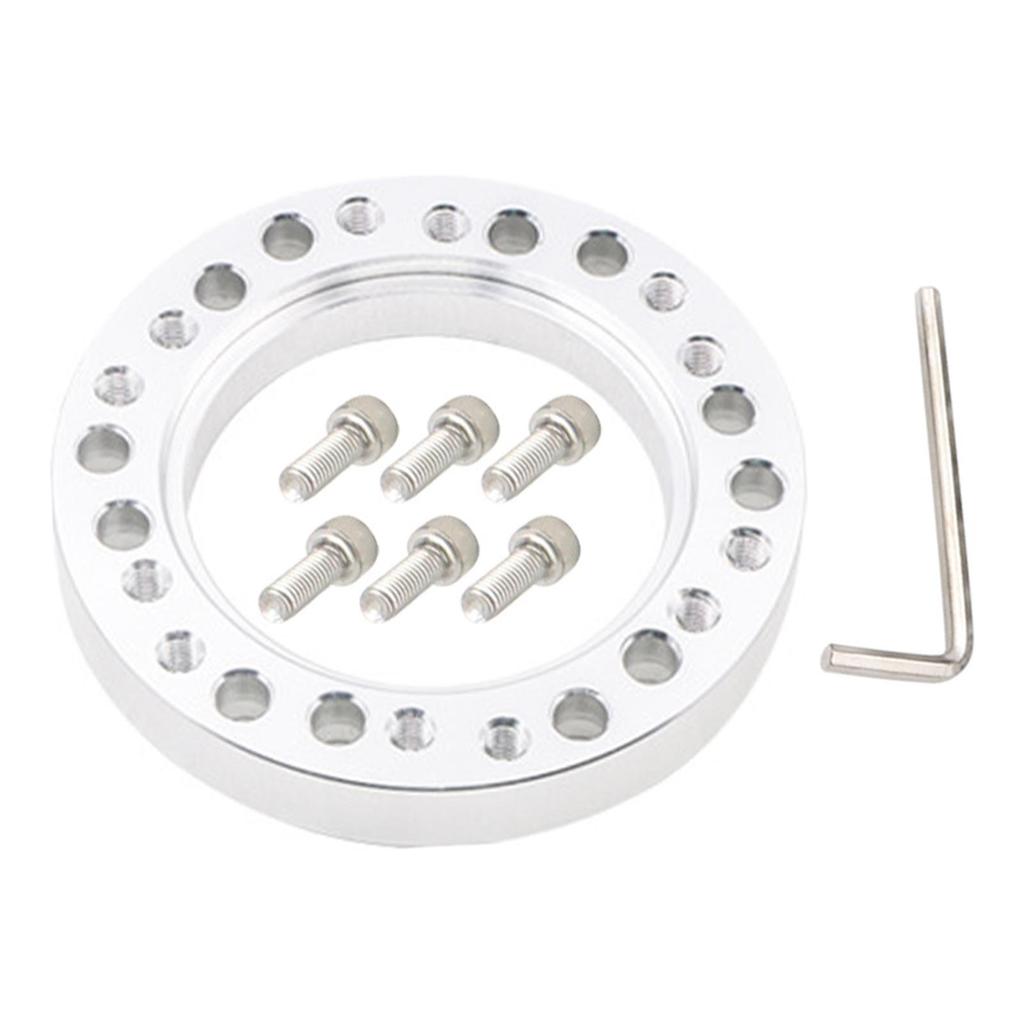 Universal Aluminum Car Steering Wheel Hub Boss Adapter Kit Racing Spacer for High Performance Vehicles