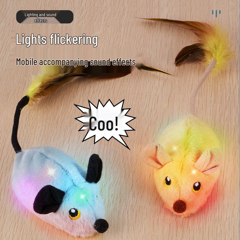 Interaktives elektrisches Maus-Teaser: Intelligentes ferngesteuertes berührungsempfindliches Katzenspielzeug