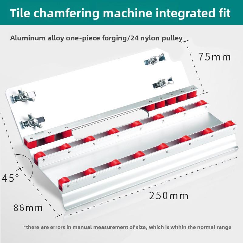 

45 Degree Tile Chamfering Tool High Precision Cutter for Begonia Angle Tile Edge Grinding