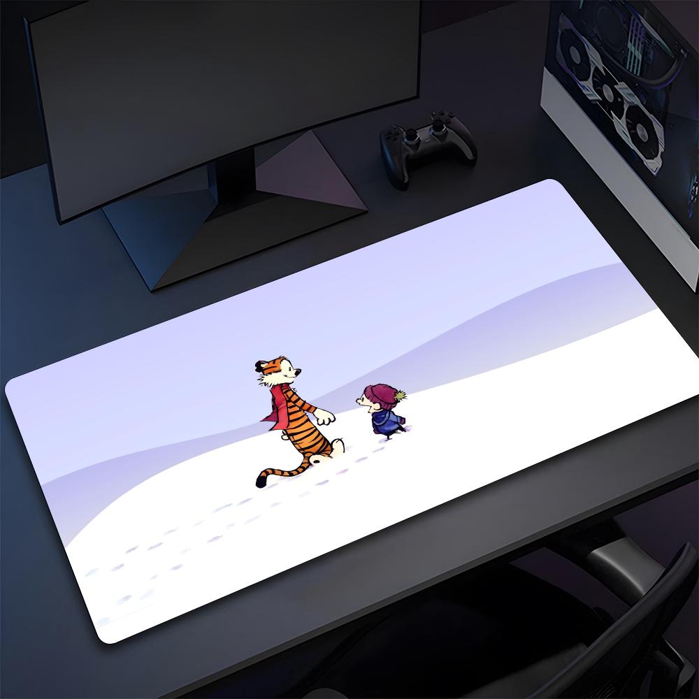 Comic C-Calvin And H-Hobbes Mouse Pad High Quality Natural Rubber Mouse Pad The Most Professional Washable Laptop Mouse Pad