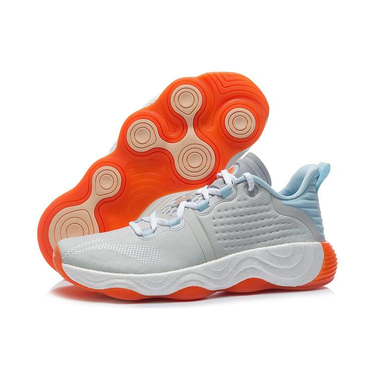 Li Ning Wujie 3 Casual Shoes Men's Low top Glacier Gray/Radiant Blue AFPR029-3