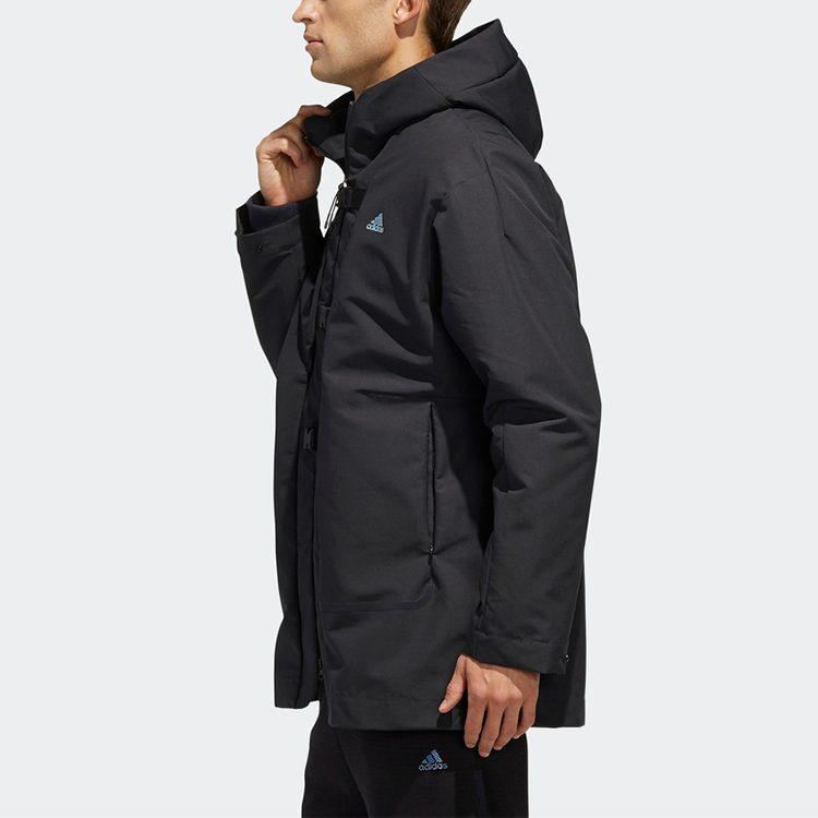 Adidas Jackets Men's Black Hooded Moderate Other FM9341