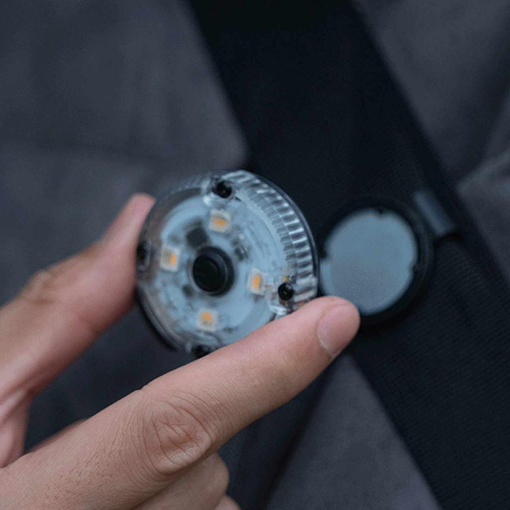 Magnetic Camping Lantern Easy To Carry Rechargeable Tent Light for Fishing Hiking Daily Use Outdoors Activities