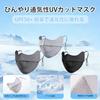 [Bornoon] UV Cutting Mask, Face Cover, Cool Feeling, Eye Corner
