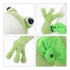 Vaguelly Cuddly Frog Plush Toy, Made with Fluffy and Cotton Materials, Soft and Cute Animal Doll, Perfect as a Sofa or Bed Cushion or Gift