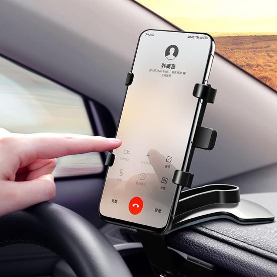 Car Phone Holder Universal Dashboard Car Multifunctional Adjustable Phone Clip Mount Stand GPS