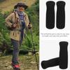 Kisangel 4Pcs Walking Cane Handle Grip Replacement Walking Cane Grip Foam Hand Grip for Walking Cane Accessories, 11x3cm, Black,