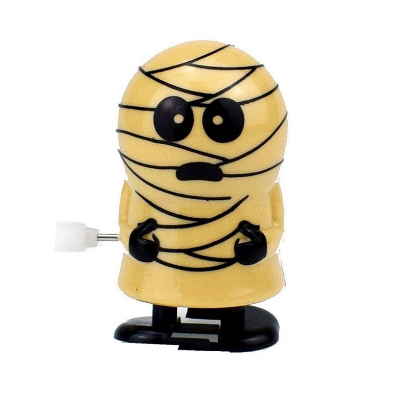 Retro mechanické natahovací kovové chodící skákání halloween dýňový skok duch netopýr robot mechanické hračky párty dekorace dárek