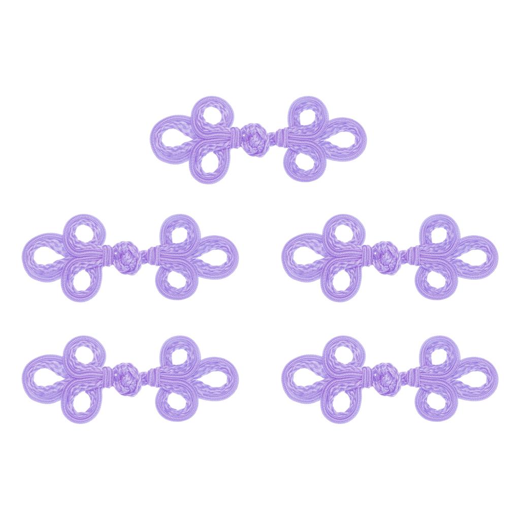 5/12pcs Chinese Knots Frog Buttons Closure Sewing Buttons Fasteners for DIY Sewing Coats Cloak Sweater Bridal Costume Outfit
