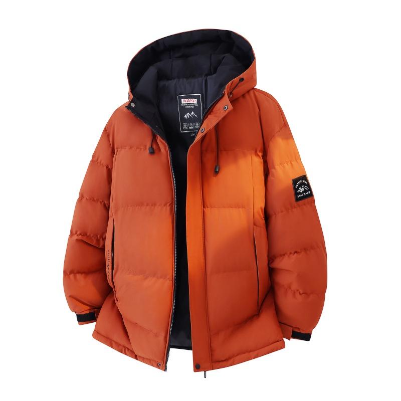 Katoenen Jas Heren Katoenen Jas met Capuchon Casual Warme Winter Verdikte Jas