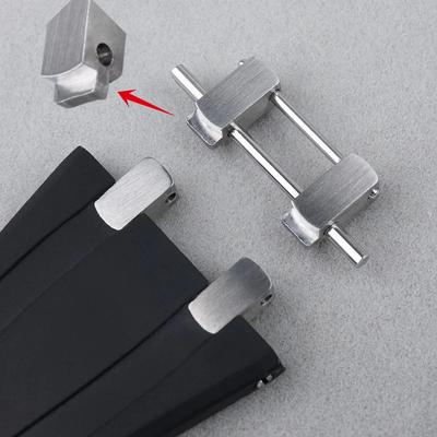 For AP Steel Strap To Rubber Leather Royal Oak Offshore Bracelet Steel End Link Conversion Kit Set  For 41mm 15400/15500/26331