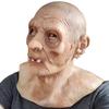 New Personalized Latex Headgear for Elderly Women, Halloween Horror Mask Headgear