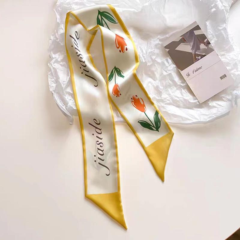 

Многофункциональная французская повязка для волос с цветком, головной убор, шарфы 6,5 см*90 см one size