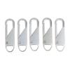 5/10/20Pcs Replacement Zipper Pulls Cord Extender/Zip Metal Pull For Backpacks Jackets Luggage Purses Handbags