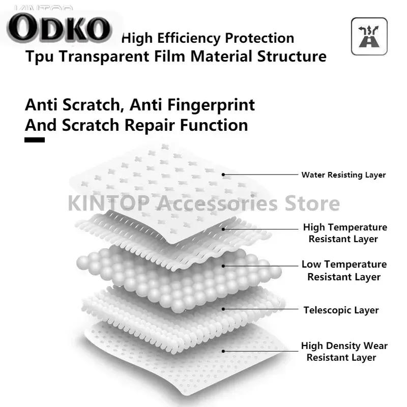 For ZEEKR 001 21-23 TPU Blackened,Transparent Headlight Protective Film, Headlight Protection,Film Modification