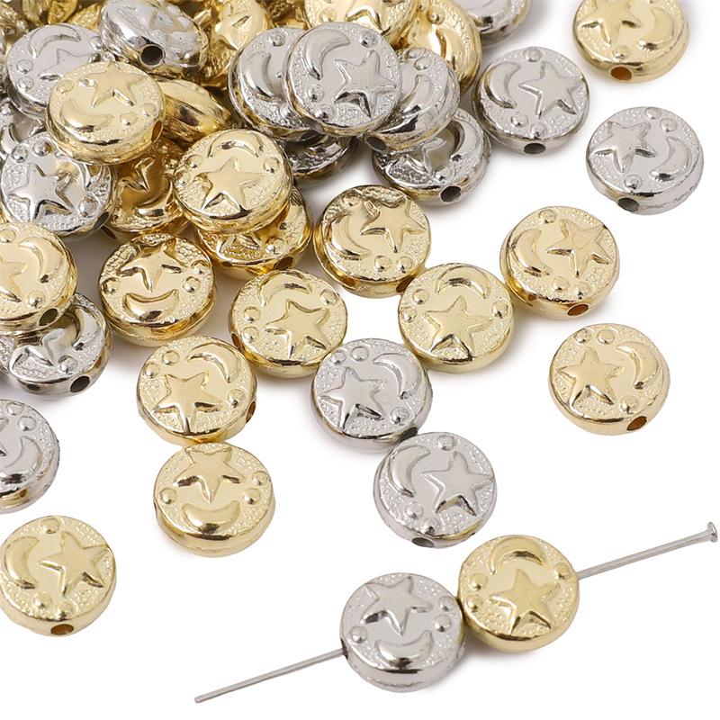 Fishtail Star Butterfly Blumen-Abstandshalterperlen - Schmuckzubehör für DIY Halsketten, Armbänder und Ohrringe