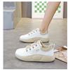 Flat Sports Shoes with A Poop Like Feel for Women, Versatile and Non Slip, Student's White Board Shoes