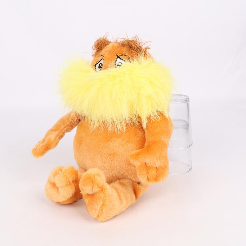 Dr Seuss The Lorax Plush Toy Stuffed Doll Cartoon Decoration Kids Gift 33cm