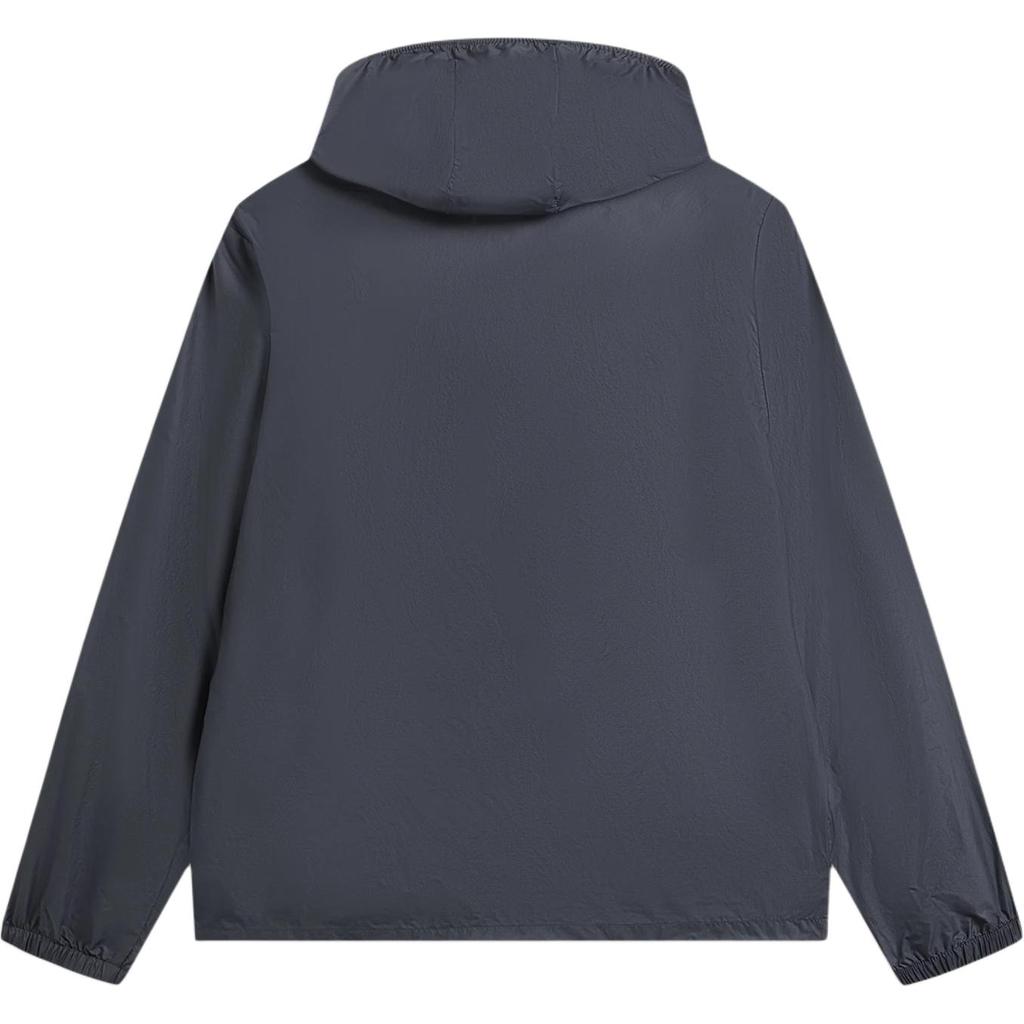 Li Ning Sports Lifestyle Series Solid Color Hooded Windbreaker Men Outerwear AFDWB23-1