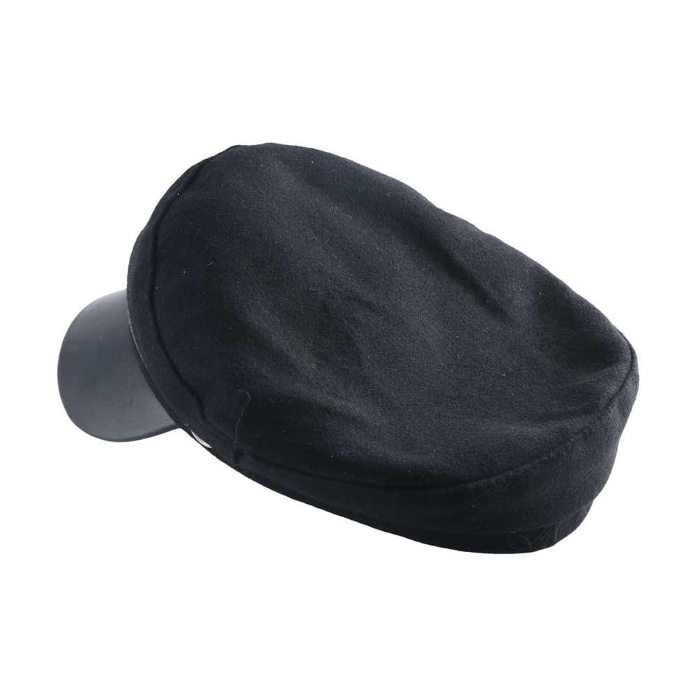Travel Cadet Black Women Men Spring Autumn Flat Top Beret Caps Sailor Hats Octagonal Hat Hat