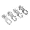 4pcs 12 Speed Bike Chain Joint Connectors Alloy Steel Repair Tool Chain Links Silver