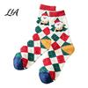 Holiday Season Stocking Stuffers Christmas Socks for Men And Women, Soft Combed Cotton Crew Winter Socks, Novelty Colorful Footwear Wear Party