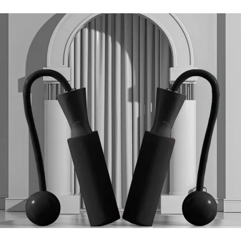 Cordless Jump Rope With Heavy Balls Sports Fitness Training Bodybuilding Exercise Rapid Speed Skipping Rope Home Gym Equipment