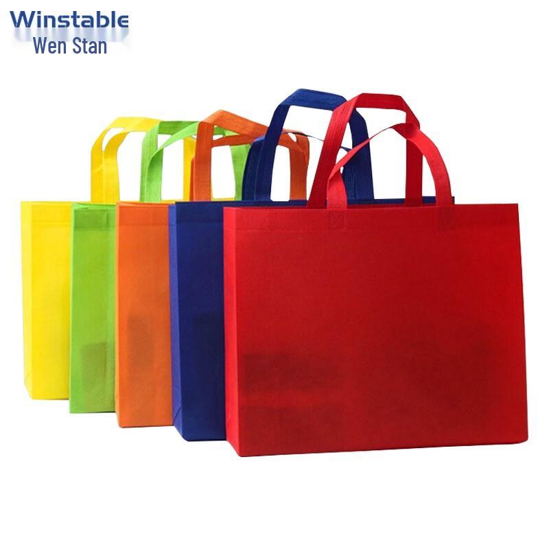 Winstan WST880 Reusable Non-woven Shopping Bags (10-Pack)