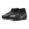 Nike Mercurial Superfly 8 Academy Round Toe Lace-Up Non-Slip Durable High-Top Soccer Shoes Kids sneaker Black DJ2859-007