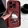 The new model is suitable for Apple 11/11ProMax mobile phone case 11 Hello Kitty 11 ladder 11/11 niche XS/XSMAX