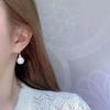 European and American Fashionable Women's Simple Pearl Earrings, Personalized Temperament, Versatile and High-end Earrings