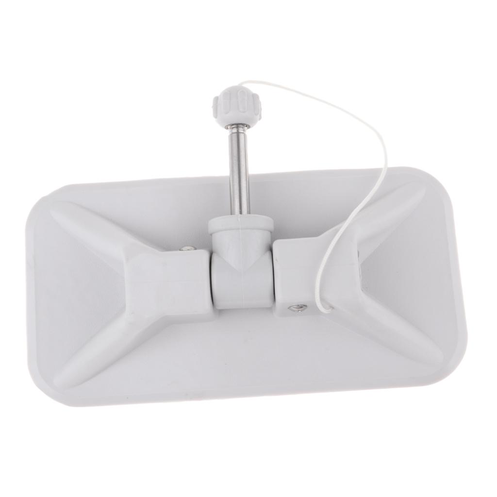 Universal PVC Paddle Hook Mount Patch Kayak Oars Lock Holder Spare Accessory for Inflatable Boat Canoe Fishing Raft Support