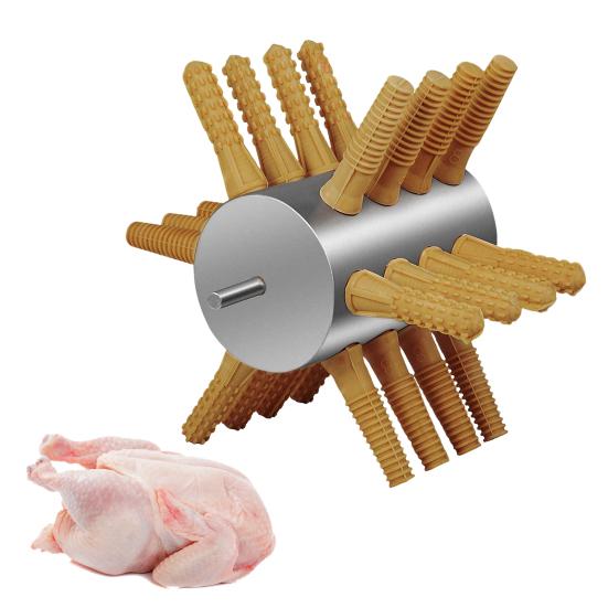 Plucker de Pui Mașină de Plumat Păsări de Curte Plucker de Pene din Oțel Inoxidabil cu Degete de Cauciuc