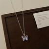2025 Elegante Zirkonia Wassertropfen Halskette für Damen: Einfache, luxuriöse, vielseitige Schlüsselbein-Kette