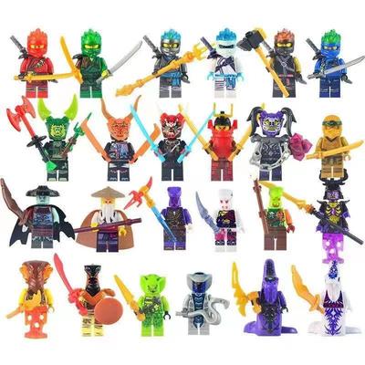 24Pcs Ninja Basilisk War Building Block Minifigures Small Particles Assembled Toy Bag Zh001