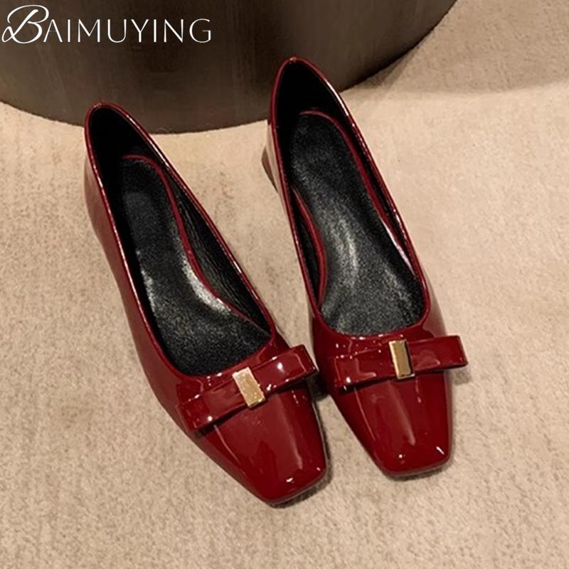 Fashion Women Square Toe Heeled Shoes New Marie Janes Shoes Trend Chunky Sandals 2025 Sexy Summer New Party Woman Pumps Zapatillas Mujer
