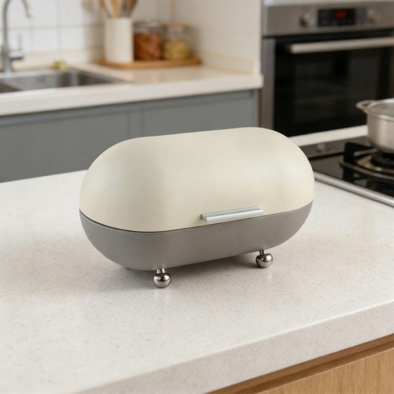 High Quality Bread Organizers Boxes With Rusts Proof Coating Storage Container Perfect For Storing Snacks And Baked Goods