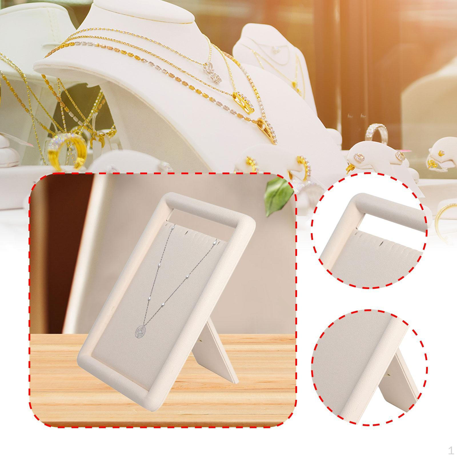 

Подставка-органайзер для ожерелий, вешалка, настольная, устойчивая, белая стойка, держатель для хранения для дома, продавцов 22cmx26cm