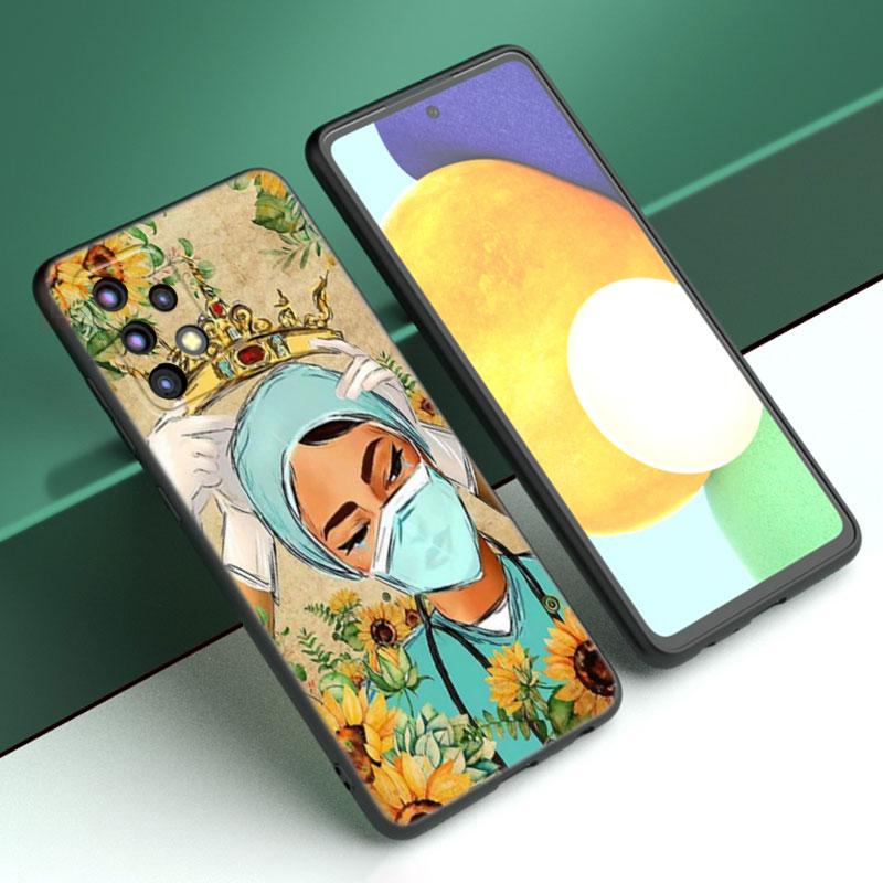 Doctor Nurse Health Phone Case For Samsung A04 A21 A30 A50 A52 S A13 A14 A22 A23 A32 A53 A73 5G A11 A12 A31 A33 A51 A70 A71 A72