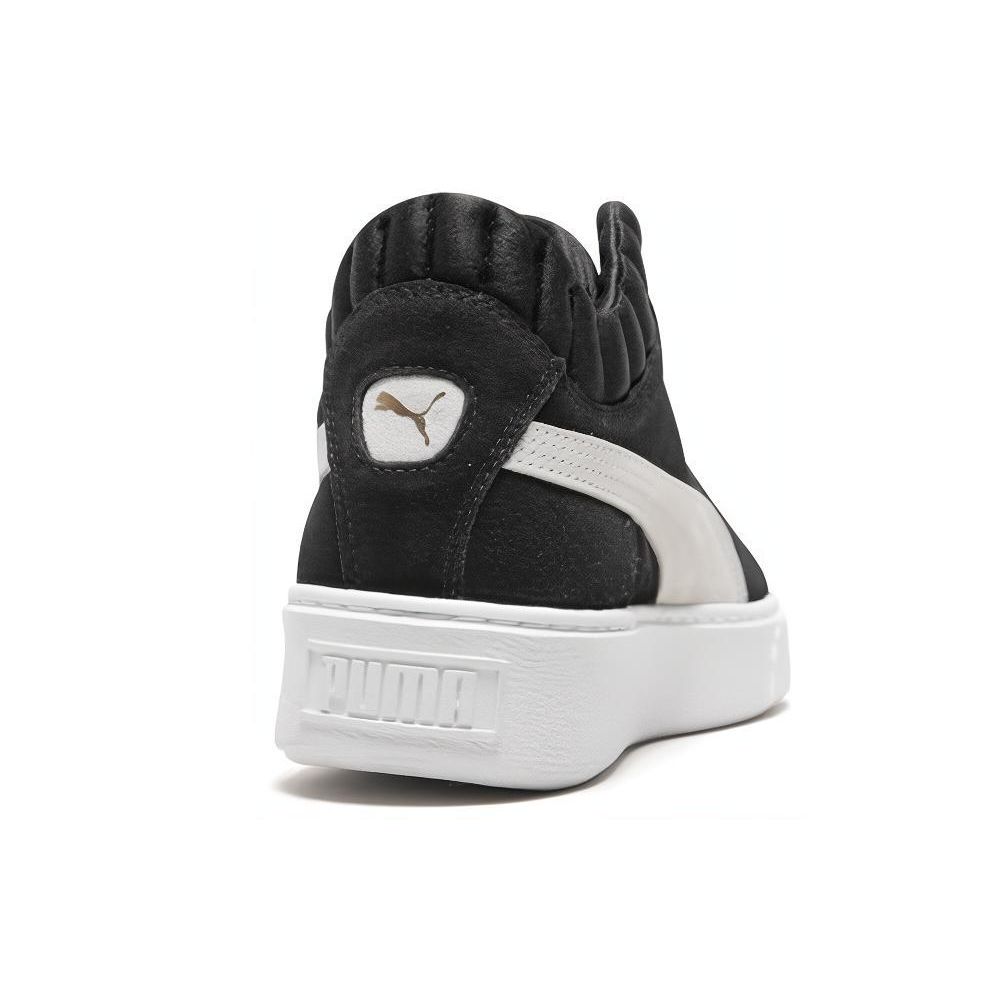 Puma Platform Demi Retro Casual Mid-Top Sneakers Unisex Sneakers Black 366717-01