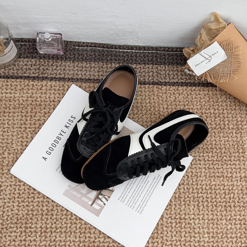 Grape mother summer new retro dad shoes women's trendy cool outer wear high-end sports shoes front lace-up college style