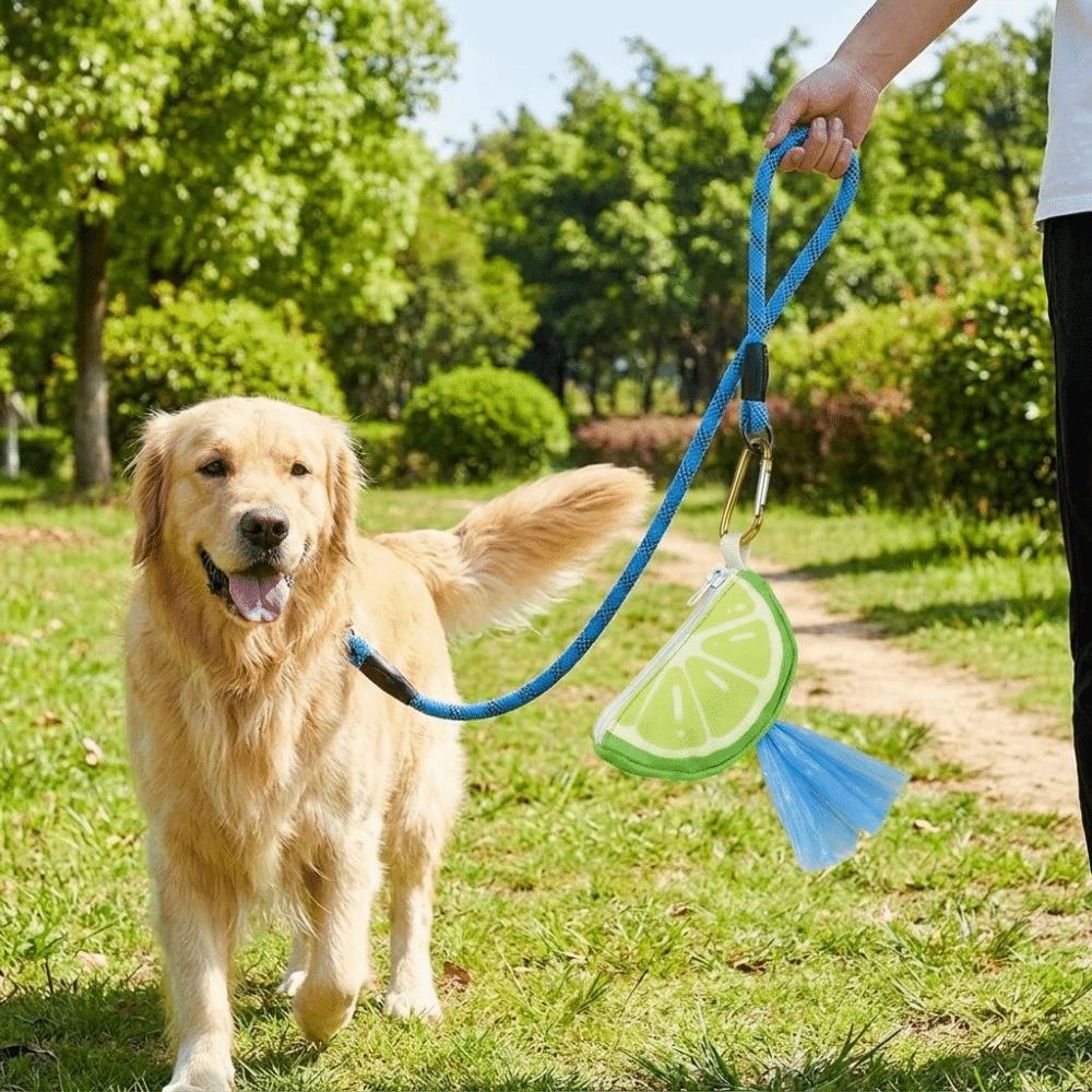 Colorful Dog Poop Bag Case Portable Pet Poop Bag Holder Pet Garbage Bag Dispenser  for Dog Cats