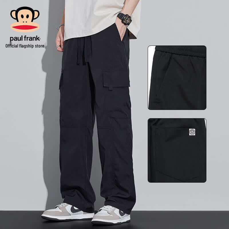 Paul Frank Men s Ice Silk Loose Casual Cargo Pants XL