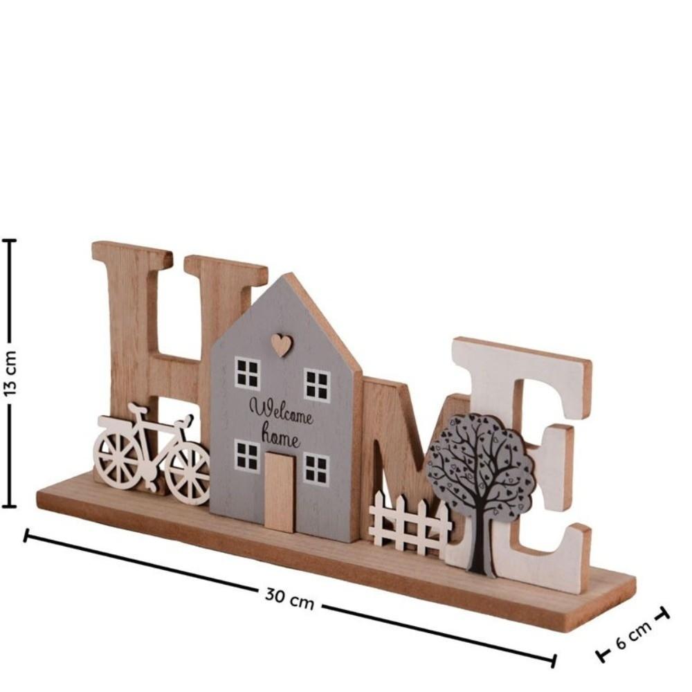 Holz HOME Ornament Einfaches Design Holzbuchstabenbrett Modische Holzhandwerkskunst Hochzeitsdekoration