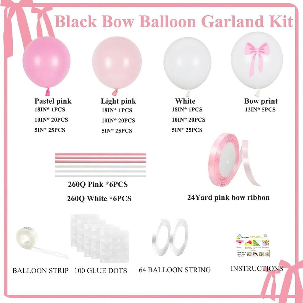 Balloon Set Summer Dopamine Color Scheme Balloon Color Latex Scene Arrangement Balloon Set