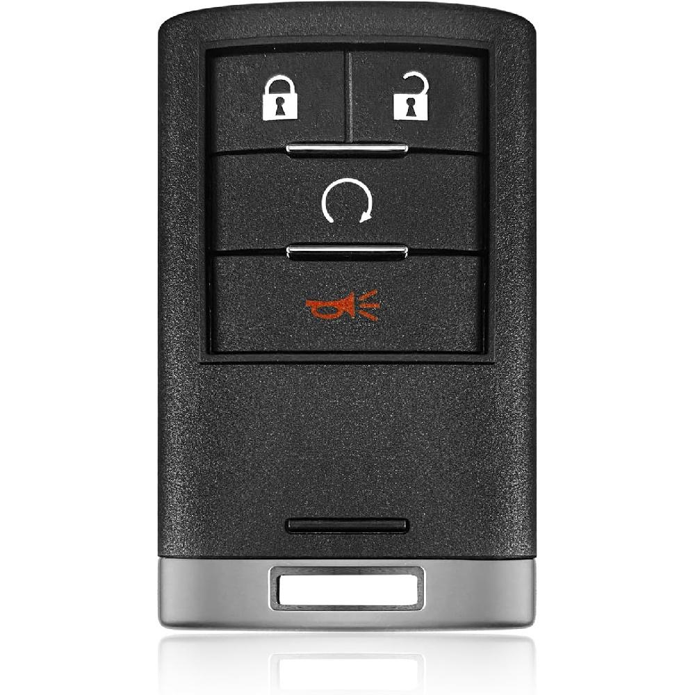Car Key Fob Remote Keyless Entry Control OUC6000066 315MHz 4 Button Replacement for 2007-2014 Cadillac Escalade ESV EXT