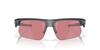 Oakley Sunglasses Frame Color Matte Crystal Lens Prizm Dark 68mm 0OO9400, (Front) Black, Color Golf,