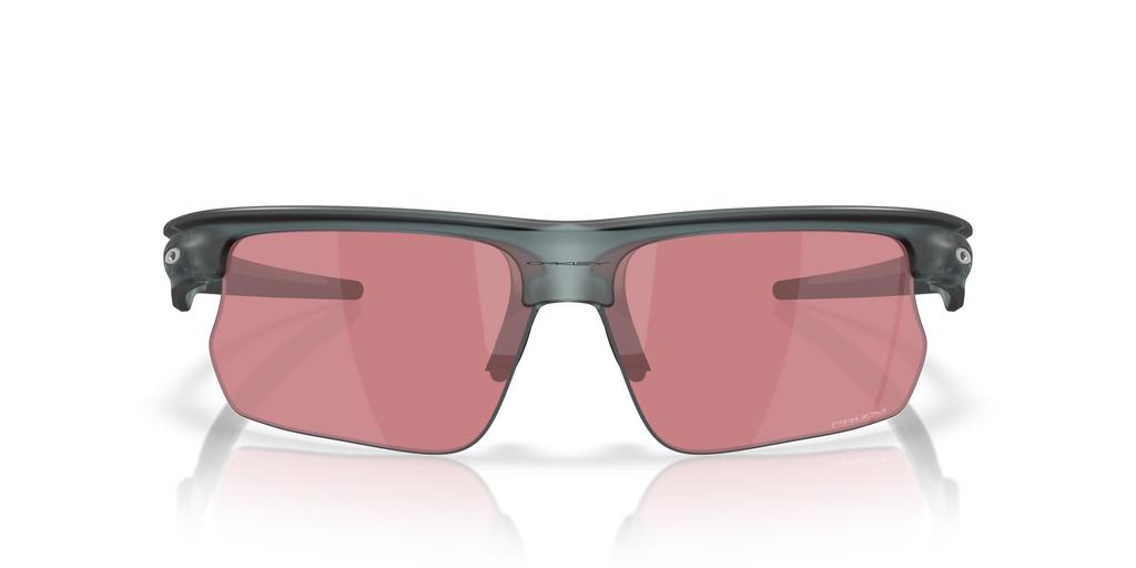 Oakley Sunglasses Frame Color Matte Crystal Lens Prizm Dark 68mm 0OO9400, (Front) Black, Color Golf,